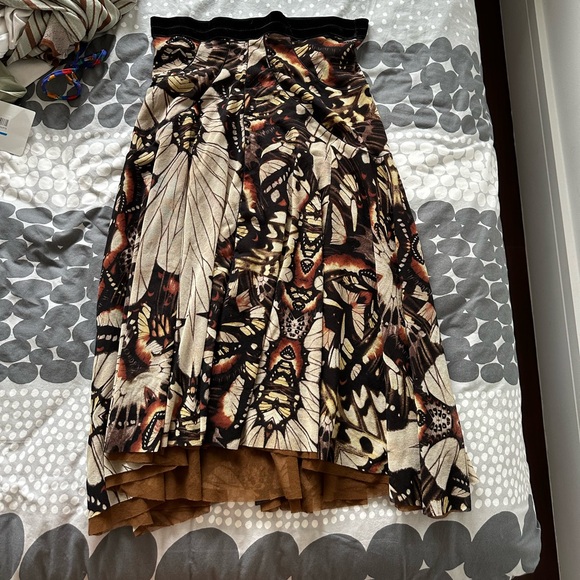 JEAN PAUL GAULTIER BUTTERFLY SKIRT - Picture 4 of 8